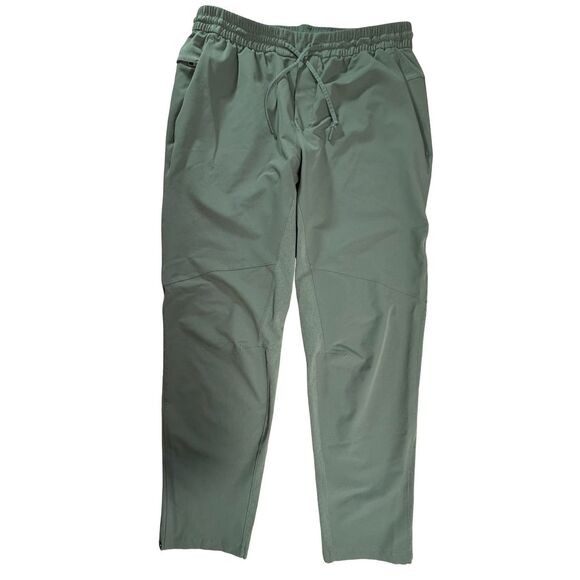 Lululemon License to Train Pant Men's XL  Green Jogger Snap Cuff - Picture 2 of 7